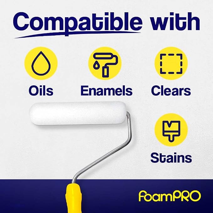 Foampro 175 Foam Paint Roller, Pack of 1