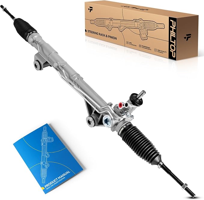 PHILTOP Power Steering Rack & Pinion Assembly for 2009-2010 F-150(WheelBase:145.0/157.0/163.0), Hydraulic Power Steering, OEM Replacement 22-2038
