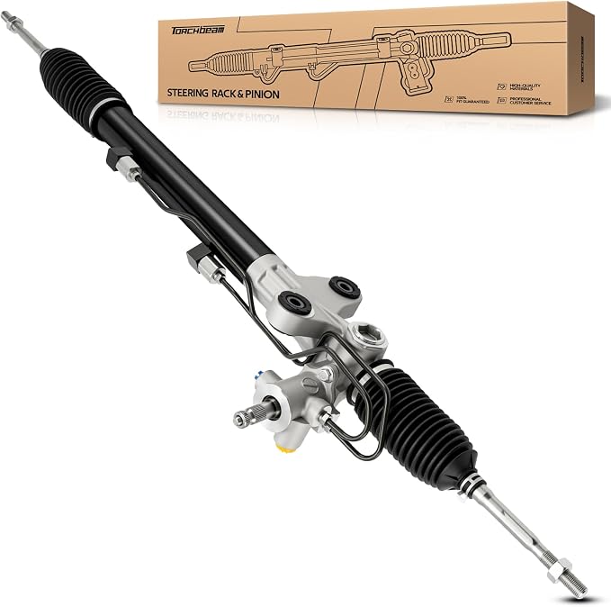 Torchbeam Power Steering Rack & Pinion Assembly Fit for 2007 2008 2009 2010 2011 2012 2013 MDX, Hydraulic System Steering, Replaces OEM 26-2732