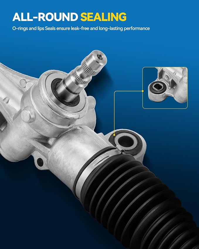PHILTOP Power Steering Rack & Pinion Assembly for 2009-2013 Corolla(North American Built), 2009-2013 Matrix FWD, 2009-2010 Vibe FWD, Electronic Power Steering, OEM Replacement 1G-2696