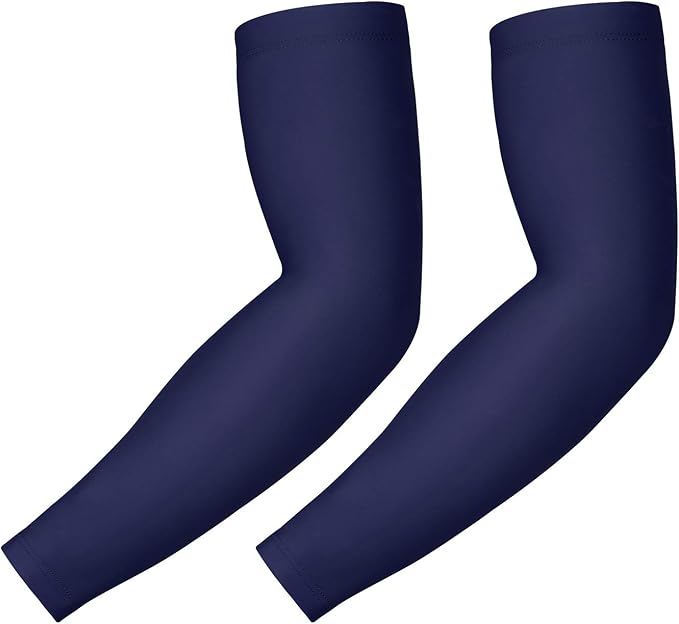 HDE Arm Compression Sleeves for Kids Basketball Shooting Sleeve Youth Sports Cooling Sun Protection Football Baseball 1 Pair
