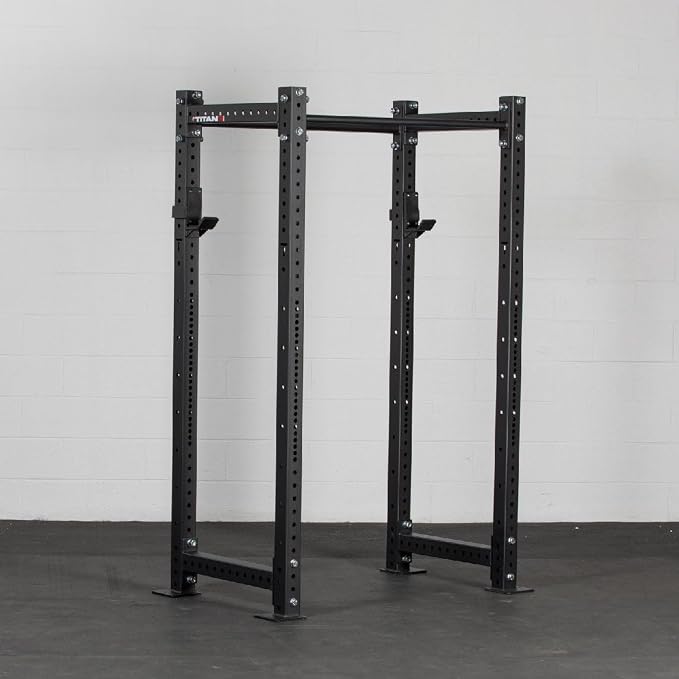 Titan Fitness X-3 Series Short Bolt-Down Power Rack 24-in. Depth