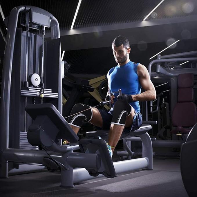 AEOLOS Knee Sleeves (1 Pair)，7mm Compression Knee Braces for Heavy-Lifting,Squats,Gym and Other Sports (Small, Black)