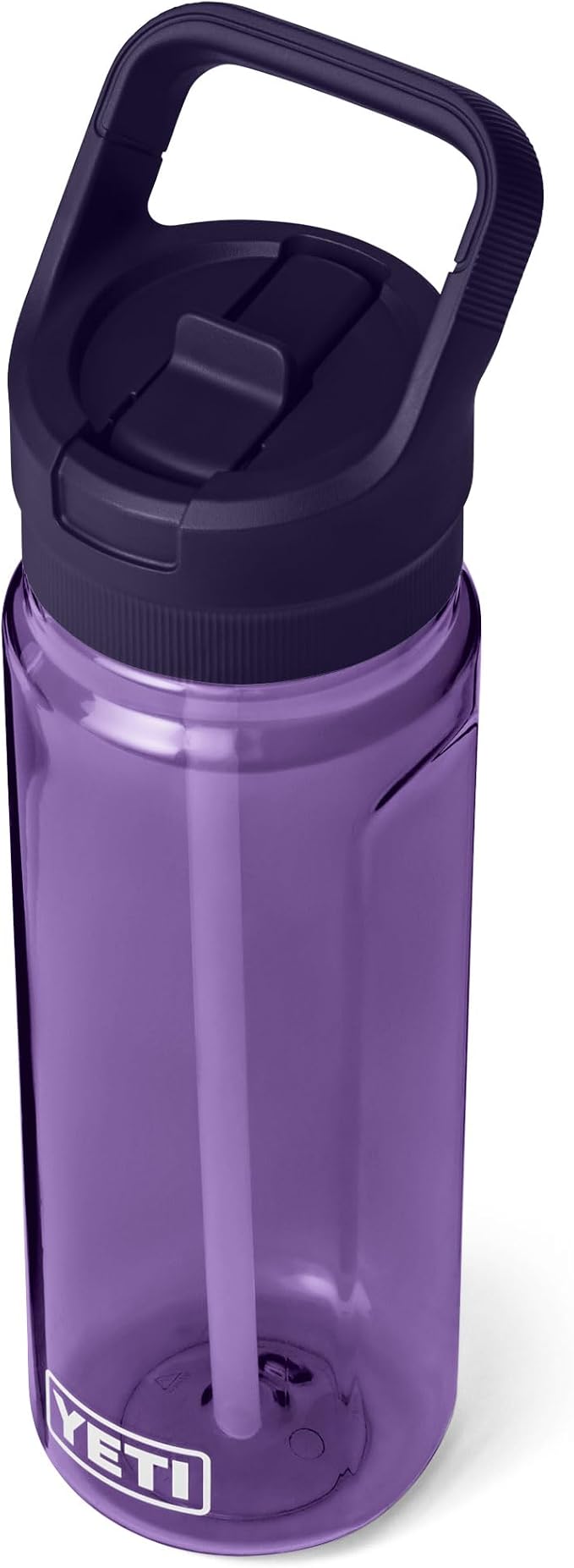 YETI Yonder 750 ml/25 oz Water Bottle with Yonder Straw Cap, Pace Purple