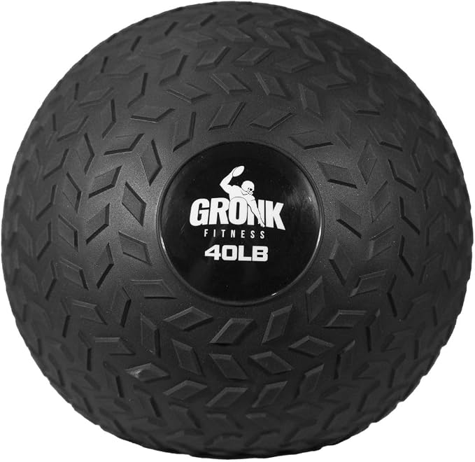 Gronk Fitness Slam Ball | Durable Weighted Balls for Exercise, Crossfit, Strength Training, Full Body Workouts | Slam Balls for Explosive Power, Medicine Balls for Core Fitness