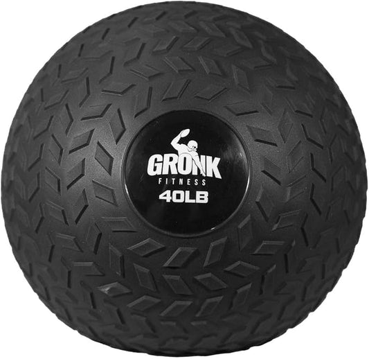 Gronk Fitness Slam Ball | Durable Weighted Balls for Exercise, Crossfit, Strength Training, Full Body Workouts | Slam Balls for Explosive Power, Medicine Balls for Core Fitness