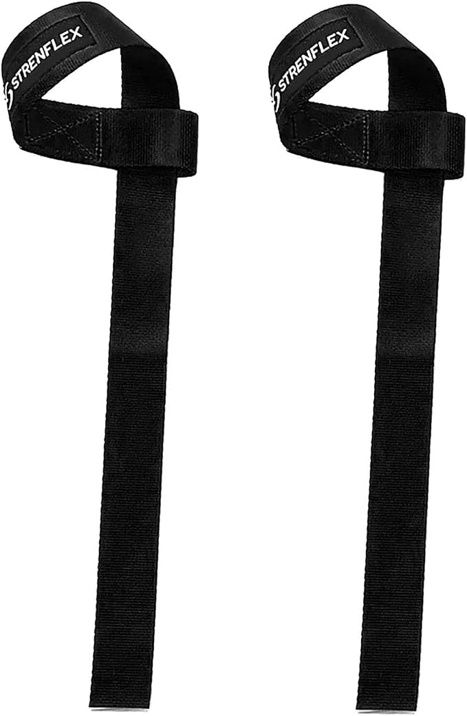 Heavy Duty Wrist Straps for Weightlifting - 22 Inch Lifting Straps with Grip Support for Deadlifts - Bodybuilding - Powerlifting and Pull Ups - Comfortable Adjustable Pair