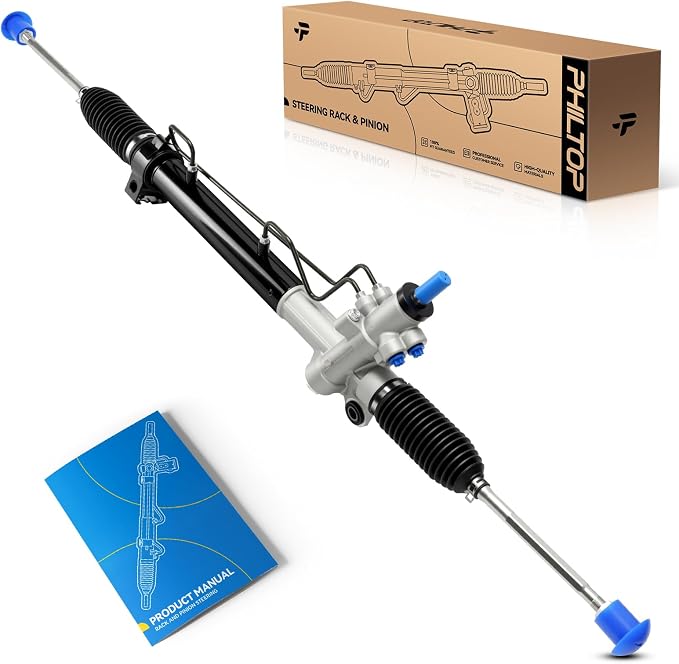 PHILTOP Power Steering Rack and Pinion for Camry, Avalon, ES300 | 1997-1998 ES300, 1992-1999 Camry, 1997-1999 Avalon Replace No.4425033160, 4425006110, 4425006120, 4550309030, 4425033034