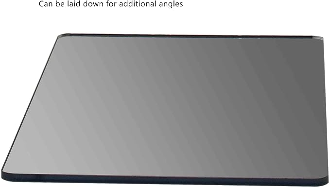 Marketing Holders 2 Pack Acrylic Mirror Sheet 3" x 5" Plexiglass Decorative Tile Reflective Surface Plate for Decor and Tabletop Retail Product Display Showcases