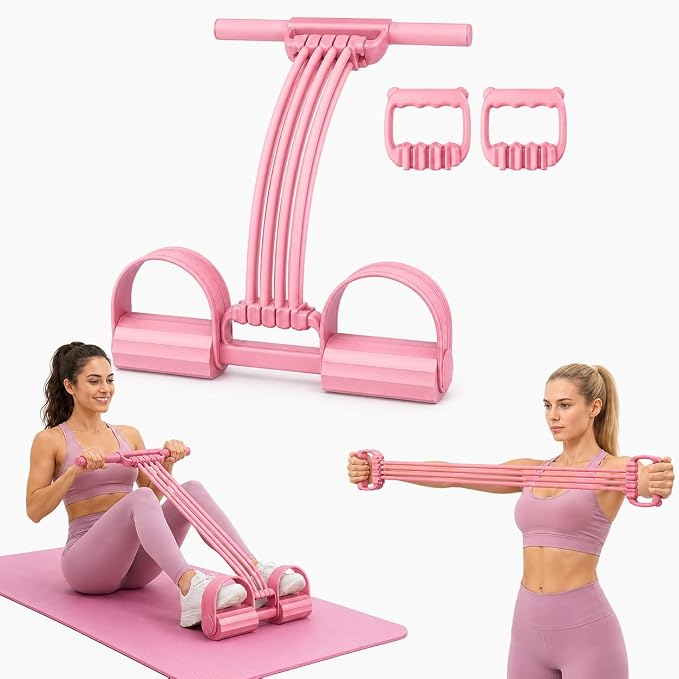 Pedal Resistance Band with Handles