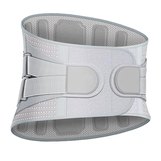 TESETON Back Brace for Lower Back Pain Men Women 05-L | Lumbar Support Belt for Lower Back Pain with 3-Layer Adjustable Straps, Mesh for Herniated Disc,Sciatica,Scoliosis