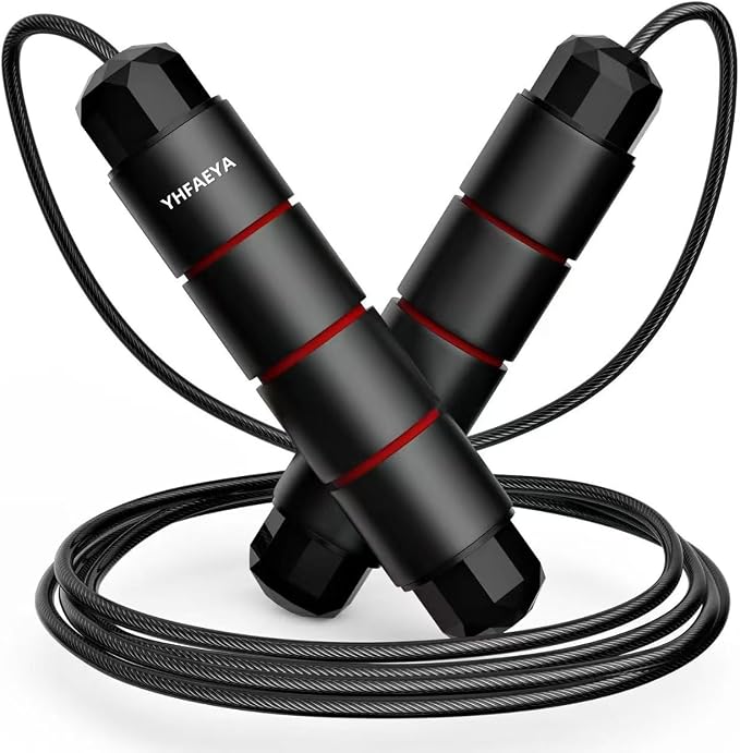 Jump Rope, Tangle-Free Rapid Speed Jumping Rope, adjustable jump rope, suitable for women, men, and children, suitable for home gyms, sports and fitness equipment, and slim figures