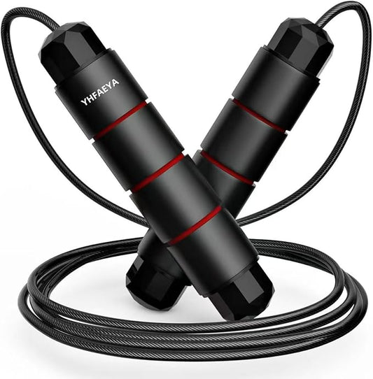 Jump Rope, Tangle-Free Rapid Speed Jumping Rope, adjustable jump rope, suitable for women, men, and children, suitable for home gyms, sports and fitness equipment, and slim figures