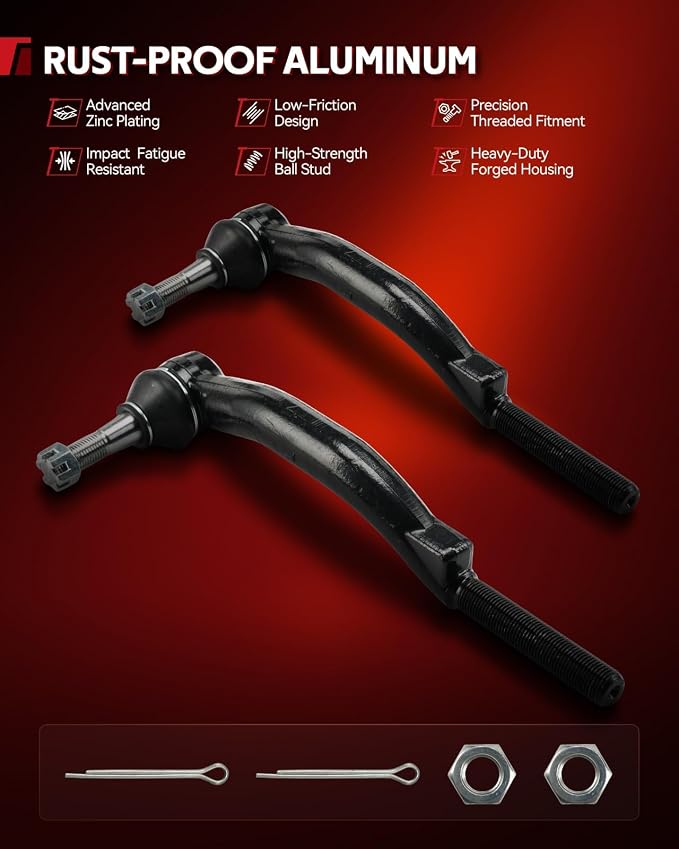 Torchbeam Hydraulic Steering Rack & Pinion Kit Fit for Trailblazer, Envoy, Trailblazer EXT, Envoy XL, Rainier, Envoy XUV, Bravada, Ascender, 9-7x, with Outer Tie Rod Ends, Replaces OEM 22-1014