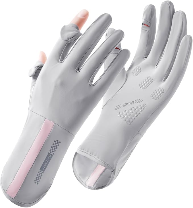 Women Driving Gloves, UV Protection Sun Gloves, Touchscreen Full Finger | UPF 50+ fabric blocks 99% UV rays, protecting hands during driving, cycling, fishing, hiking and outdoor activities