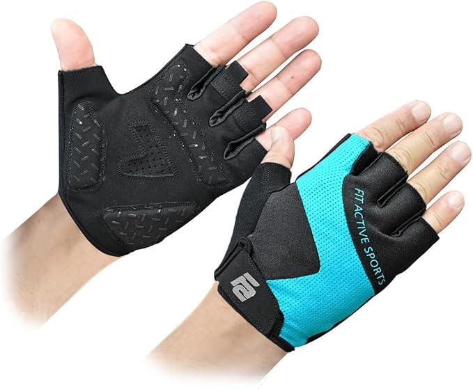 Max Grip Weight Lifting Workout Gloves for Gym Lifting, Biking, Fitness Training | Lightweight, Breathable, Non Slip | Men and Women