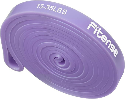 Fitense Resistance Bands Set - Pull Up Bands for Men Women, Exercise Bands Resistance with Door Anchor, Training Poster & Pouch for Body Stretching, Pull Up Assist