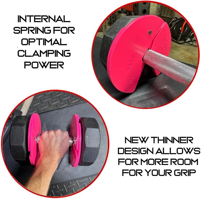 Micro Gainz 2.5LB Dumbbell Fractional Weight Plates, 4-Piece
