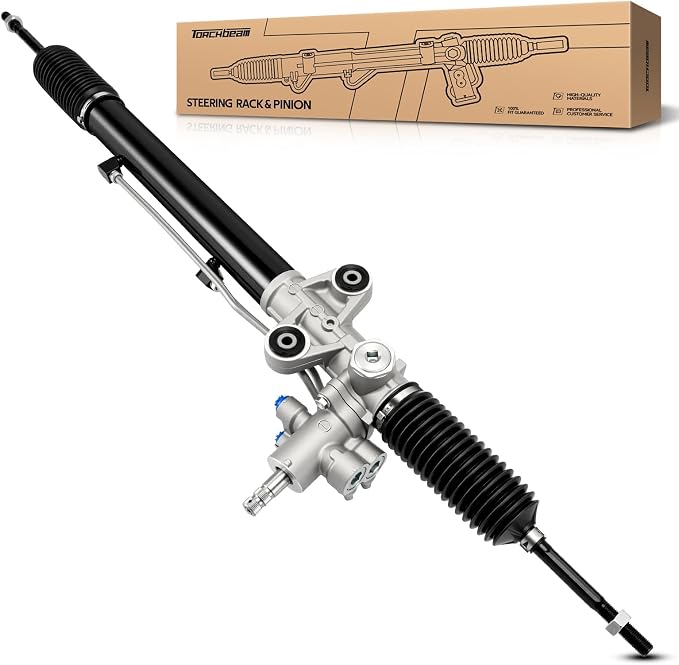 Torchbeam Power Steering Rack & Pinion Assembly Fit for 2003 2004 2005 2006 MDX, Hydraulic System Steering, Replaces OEM 26-2722