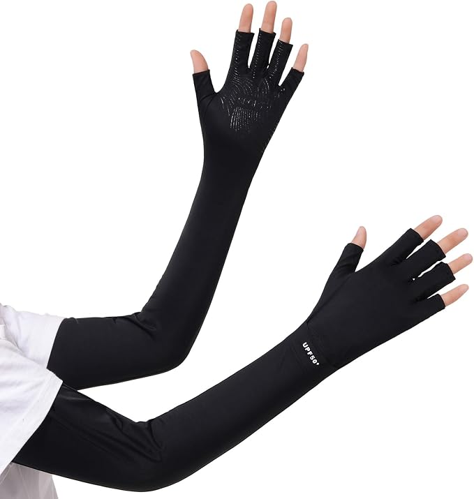 Women Driving Gloves, UV Protection Sun Gloves, Touchscreen Full Finger | UPF 50+ fabric blocks 99% UV rays, protecting hands during driving, cycling, fishing, hiking and outdoor activities