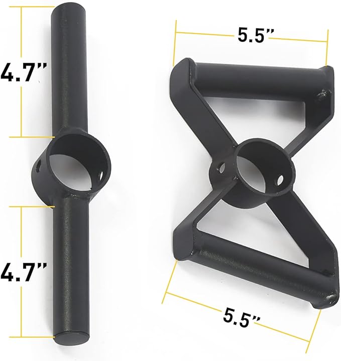 Adjustable kettlebell Handle, Heavy Duty Kettlebell Handle for Plates, Loading Pin with D-bar, Double D-bar and T-bar for Olympic Weight Plates, Hold Up 200lbs.