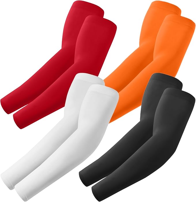 ROXUN Arm Sleeves Cooling UV Sun Protection Sport Compression for Men Women | UPF50,Seamless cover arms,Tattoo-covering,Lightweight & breathable,daily wear,Outdoor work,Basketball Baseball,Mangas