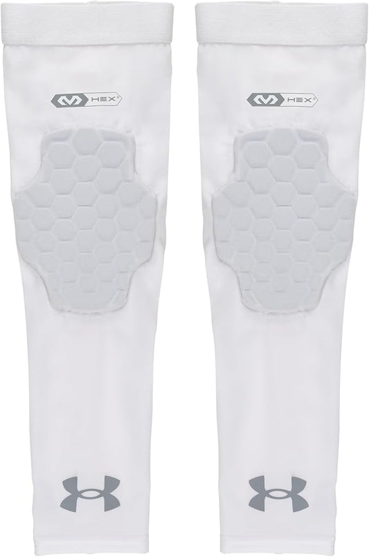 Under Armour Volleyball Padded Elbow Sleeves - Compression Sleeves for Arm Protection & Comfort - Sew-Free Volleyball Gear