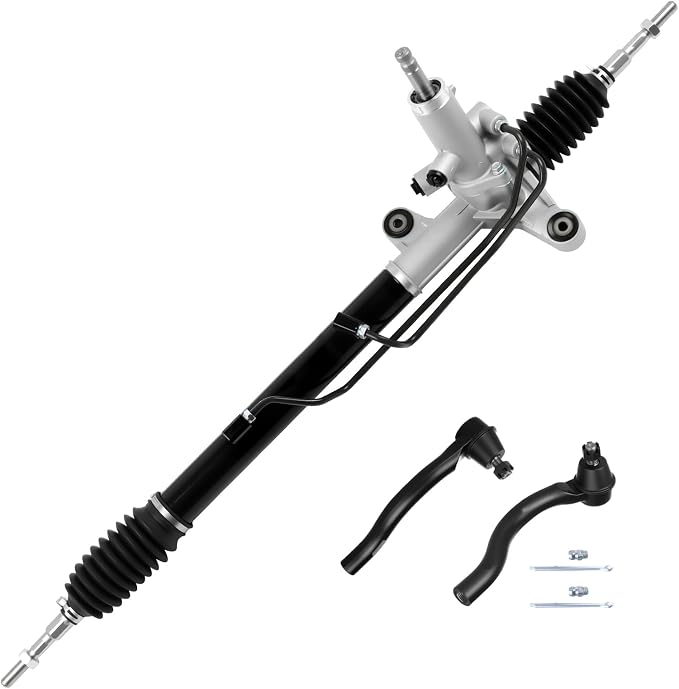 26-2718 Hydraulic Power Steering Rack and Pinion Fit for Honda Civic 2006-2010 1.8L Automotive Replacement Rack & Pinion Assembly with Outer Tie Rod Ends Kit 53560SNAA01 53601SNAA61 ES800240