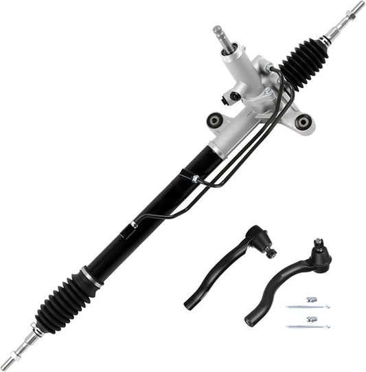 26-2718 Hydraulic Power Steering Rack and Pinion Fit for Honda Civic 2006-2010 1.8L Automotive Replacement Rack & Pinion Assembly with Outer Tie Rod Ends Kit 53560SNAA01 53601SNAA61 ES800240