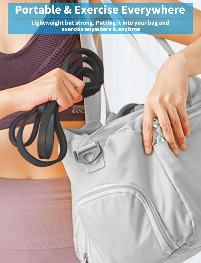 Pull Up Bands, Resistance Bands Set, Exercise Workout Bands for Men & Women, Ideal for Body Stretching, Physical Therapy and Muscle Training