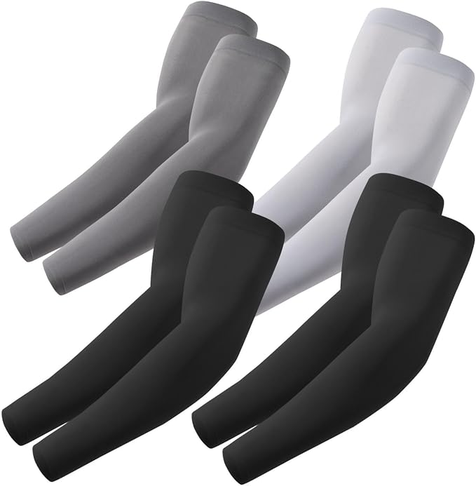 ROXUN Arm Sleeves Cooling UV Sun Protection Sport Compression for Men Women | UPF50,Seamless cover arms,Tattoo-covering,Lightweight & breathable,daily wear,Outdoor work,Basketball Baseball,Mangas