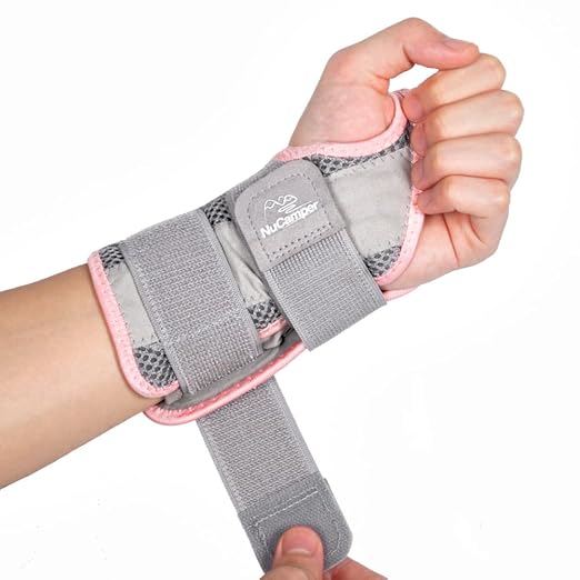 Wrist Brace for Carpal Tunnel Relief, Adjustable Wrist Support Splint Hand Brace for Men Women, Wrist Stabilizer Night Support for Pain Relief,Tendinitis,Arthritis(Left Hand, L/XL)