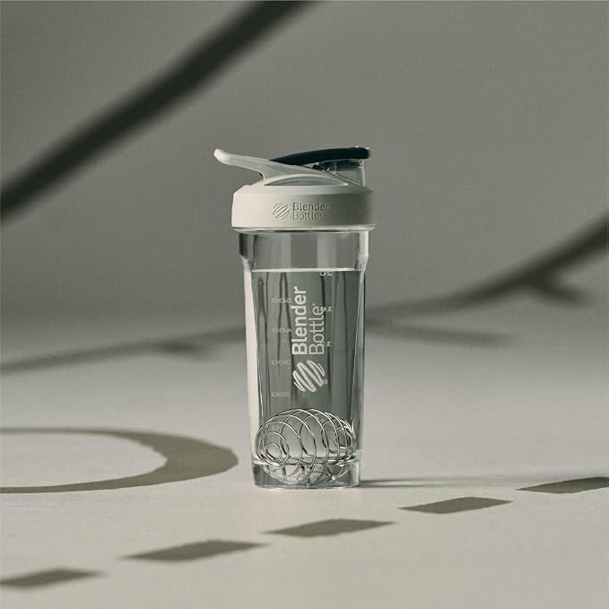 BlenderBottle Sport Flip Tritan Shaker Bottle 24 oz Grey