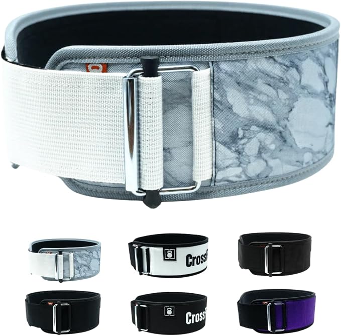 2POOD 4" Weightlifting Belt | CrossFit® Weightlifting Belt | 4-inch Wide and Built for Support, Flexibility, and The Ability to Cross Train Easily