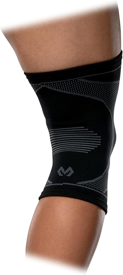 McDavid Gel Knee Brace Sleeve. Elastic Compression Sleeve for Pain, Recovery, Injury. Increases Blood Flow and Stability of the Patella. Left or Right Leg. Arthritis, Bursitis, Tendonitis etc.