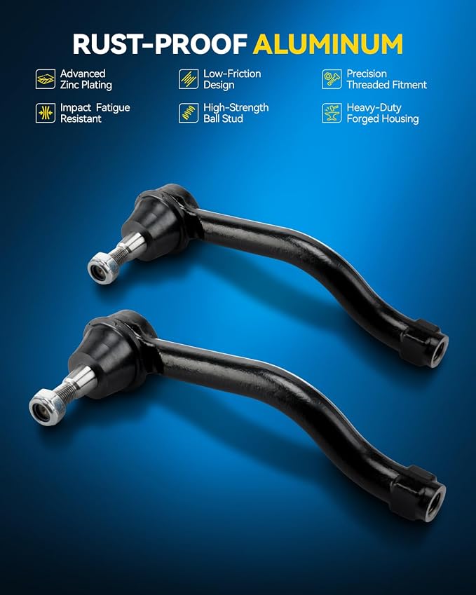 PHILTOP Hydraulic Power Steering Rack & Pinion Assembly for 2007-2008 Altima, 2009-2011/2013 Altima Coupe, 2009-2012 Altima Sedan, with Outer Tie Rod Ends, Replace# 26-3038E