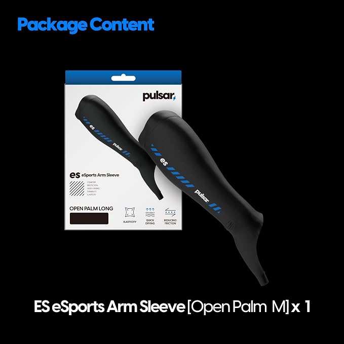 PULSAR eS Gaming Arm Sleeve for Esports Gaming Compression Sleeve