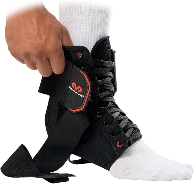 McDavid Ankle Brace Ultralight for Sprained Ankle, Figure 8 Ankle Braces, Lace up Ankle Brace, Ankle Braces for Men and Women, Ankle Support Brace and Stabilizer