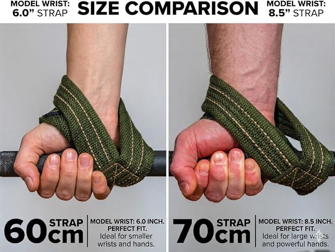 SERIOUS STEEL FITNESS Red Figure 8 Lifting Straps | Deadlift & Strongman Axle Straps - 3 Sizes