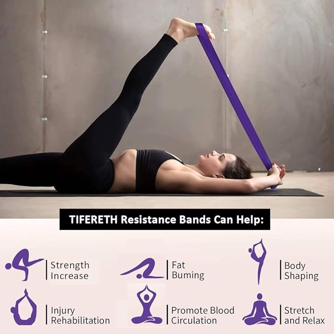 Pull-Up Bands Resistance-Bands Exercise-Bands - Pull up Assistance Bands Workout Bands Resistance for Women Long Resistance Bands Resistance Loop Bands Perfect for Gym Home or Travel