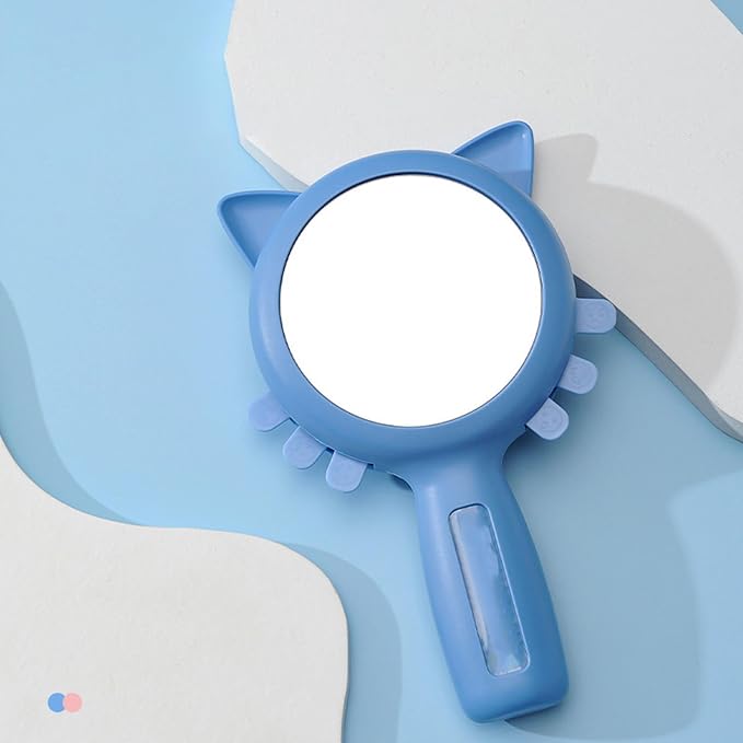 See My Feelings Mirror | Handheld Shatterproof Mirror | Calming Funny Anger Management Toys For Preschool Children Room Daycare Home School Kitchen Office Gym Hotel Party Camping Restaurant Playing Di