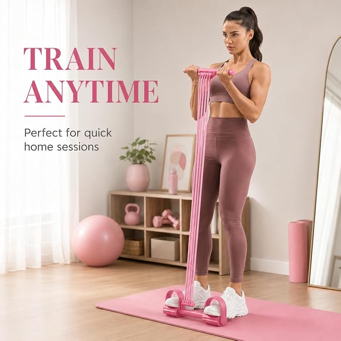 Pedal Resistance Band with Handles