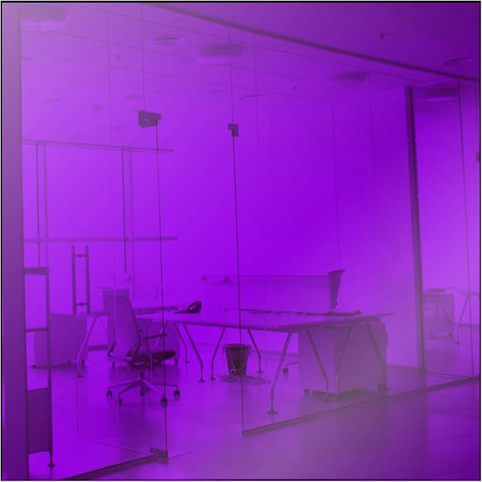 Marketing Holders Acrylic Mirrors 12” x 12" Purple Square Tile Smooth Edges DIY Crafting Reflective Blanks 0.118 Thick for Classrooms Salons Spas Boutiques Kids Rooms Recreational Areas