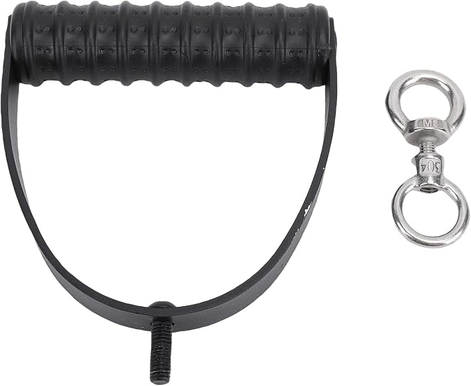 Adjustable 100kg Kettlebell Handle for Plates | Heavy Duty Loadable Kettlebell Grip for Home Gym Workout, 25mm
