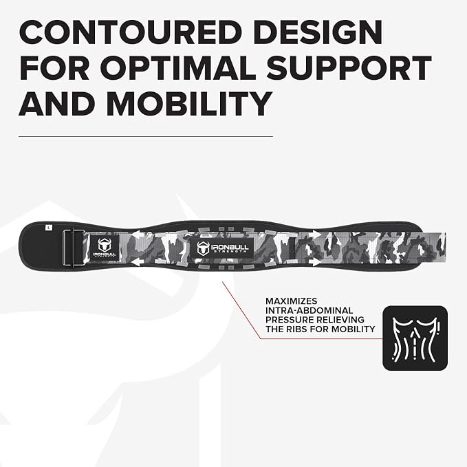 Weight Lifting Belt for Men and Women - Great for Squats, Deadlift, Lunge, Exercises and Training - Best for Olympic, Cross-Training and Bodybuilding Workout