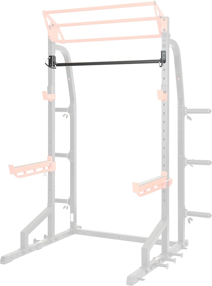 Sunny Health & Fitness Power Cage Squat Rack Attachments for Home Gym | Strength Training, Expanded Workout Variety, Durable Construction, Secure Fit, Quick Installation, Versatile Exercise Support