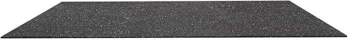 VEVOR 0.4Inch 48sq.ft 12 Tiles Gym Flooring for Home Gym, Rubber Top with High Density EVA Foam, 24 x 24In Gym Floor Exercise Equipment Mats, Interlocking Gym Mats, Puzzle Workout Mats, Black & White | Rubber Top with High Density EVA Foam, Lightweight...