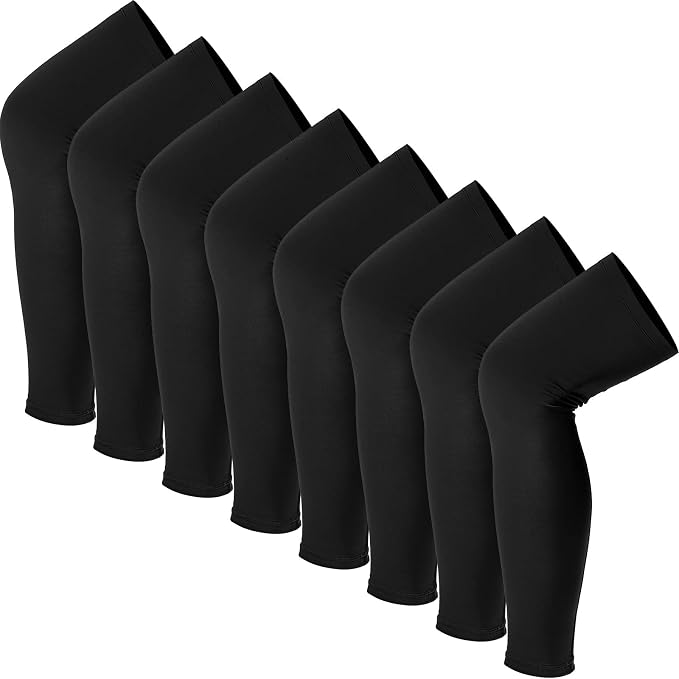 Tatuo Leg Sleeves Compression Long Knee Sleeve UV Protect for Men Women Sport Basketball Football