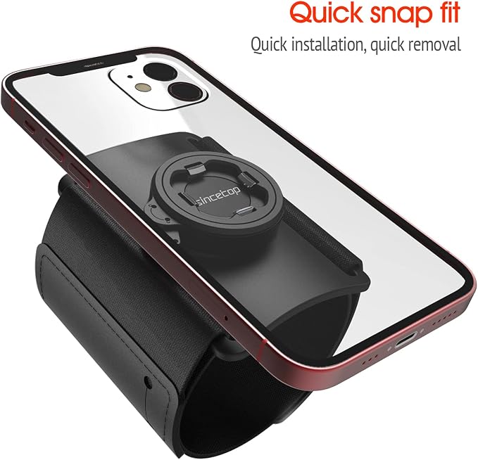 Running Armband Phone Holder for Hiking,Quick Release Attach/Detach Smartphone Mount,Sports Fitness, Detachable Workout Sports Armband,Compatible with iPhone Samsung Google【Series C-2nd Gen】