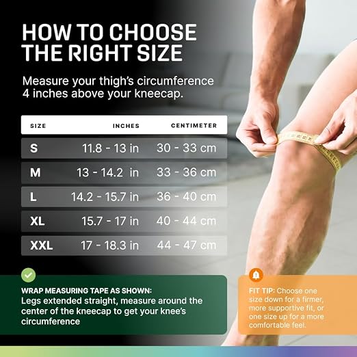 Modvel 7mm Neoprene Knee Sleeves for Men & Women Weightlifting & Powerlifting – Compression Knee Sleeve Support for Squats, Gym, Training – USPA, IPL Approved – X-Large Purple (Pair)
